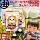 有明産 おにぎり用 フィルム入り 焼海苔 と おむすび海苔 押し型 セット おにぎり海苔 30枚×5袋 パリパリ 中川パリ太郎 シール付き 焼き海苔 コンビニ ...