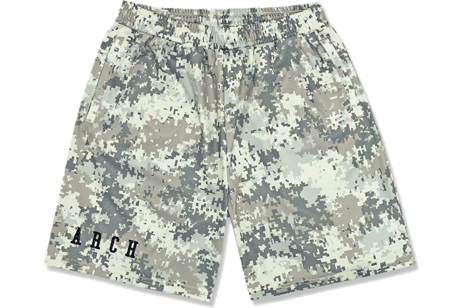 Arch[] Arch overlap camo shorts /  Сå  硼ġB124-105ۡArc...