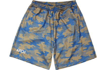 Arch[アーチ] Arch line camo shorts / アーチ ライン カモ ショーツ【B121-102】（Arch アーチ メンズ..