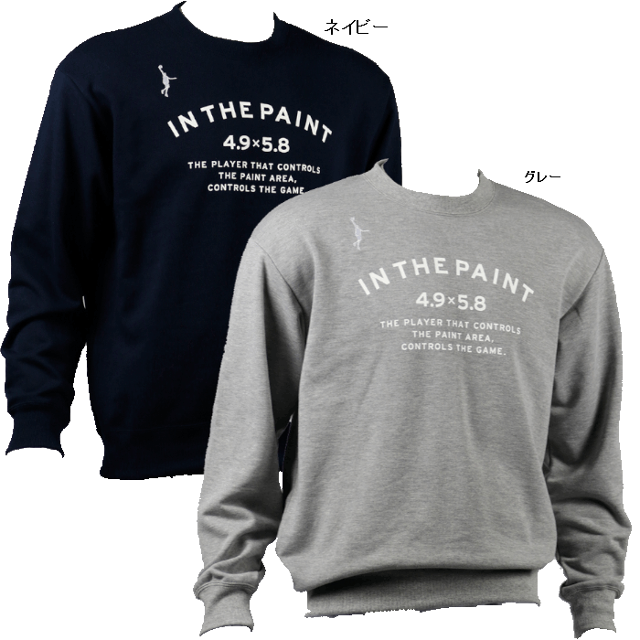 IN THE PAINT[インザペイント] IN THE PAINT SWEAT SHIRTS / インザペイント スウェット シャツ（IN TH..