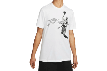 JORDAN[ジョーダン] ジョーダン エア DFCT S/S クルー【DH8926】（JORDAN ジョーダン メンズ ユニセックス バスケットボール Tシャツ ホワイト） 2