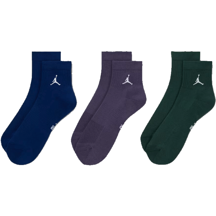 JORDAN[ジョーダン] ジョーダン エブリデイ クラッシュ ポリ アンクル ソックス 3足パック【DX9655】（..