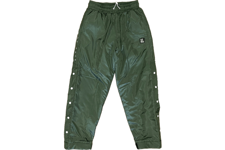 PASS THE ROCK[パスザロック] WIND PANTS / ウインド パンツ【PTRP-1571】（メンズ ユニセックス ウインドブレーカー 緑）