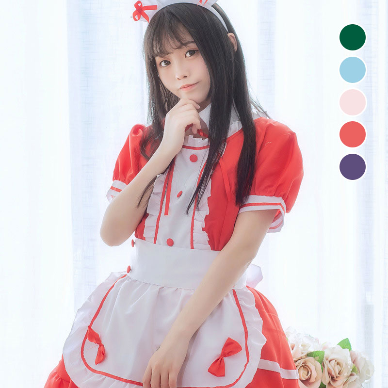 メイド服 ハロウィン コスプレ メイド服 メイド 定番 衣装 フルセット 仮装 衣装 コスチューム こすぷれ コス おすすめ 可愛い 男ウケ セクシー 大きいサイズ レディース ハロウィンコスプレ コスプレ衣装 可愛い コスプレ 【カラー】 6カラー展開 【ご注意】 ※本商品取り寄せ商品のため発送まで5日から8日(営業日)のお時間を頂いております。 ※モニターの発色の具合によって実際のものと色が異なる場合がございますので、ご了承ください。