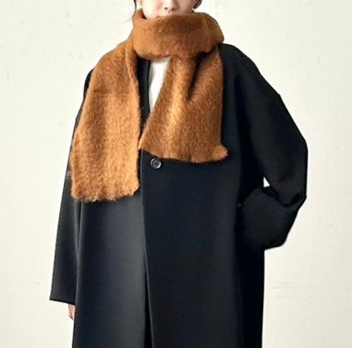 MANTAS EZCARAY ( マンタス エスカレイ) FOLARD MOHAIR モヘアマフラー MANTAS EZCARAY ( マンタス エスカレイ) FOLARD MOHAIR モヘアマフラー