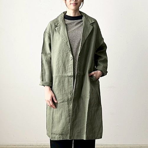 樂天商城 - fog linen work(フォグリネンワーク)ジョセフィーヌ　コート