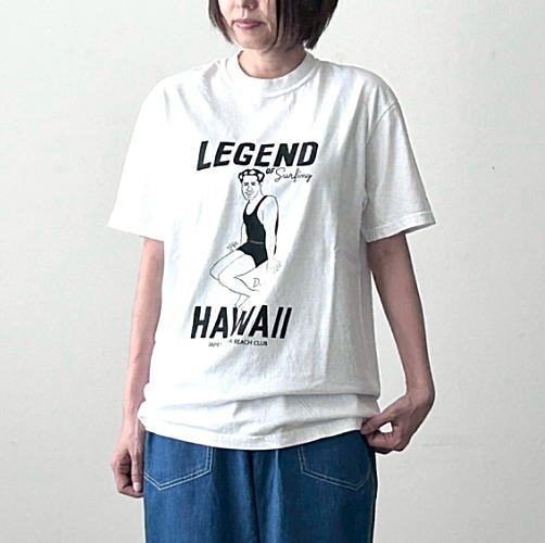 JAMES & CO.(ジェームスアンドコー）JAMES AFTER BEACH CLUB 　LEGEND T-shirt レジェンドTシャツ　レディース　メンズ