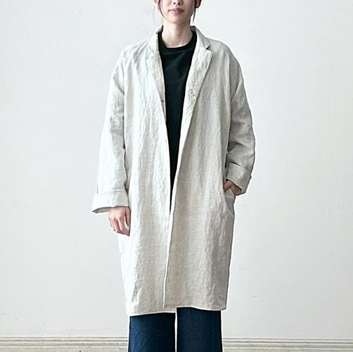 乐天商城 - MUYA(ムヤ) Livery coat　リバリーコート　テーラードカラー　コート　ユニセックス
