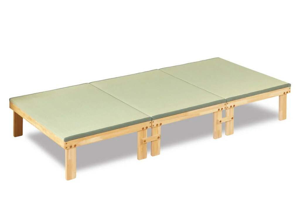 中居木工 畳ベッド 3分割タイプ 日本製 国産 木製