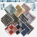 5柄11種類から選べる タオルハンカチ 20cm×20cm 綿100%【ジャガード柄ハンカチタオル ミニハンドタオル まとめ買い メンズ レディース 子供 おし...