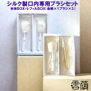 便利な本体セット+取替用セットの2箱セット 口内専用シルクブラシ本体+レフィル3本 絹ブラシで口内マッサージ 小学館 女性セブン 山本浩未 メイクのメ 犬用歯ブラシとしても人気です
