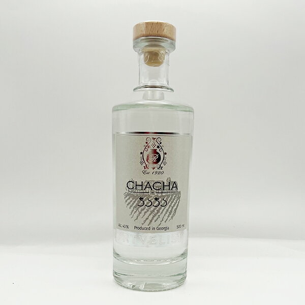 チャチャ クラシック 500ml ルトヴェリシ ジョージア カヘティ 40度 グレープウォッカ 蒸留酒 グルジア