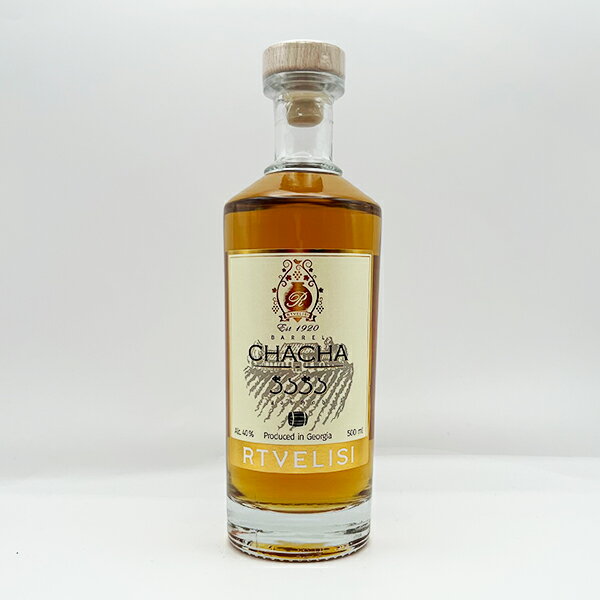 チャチャ オーク バレル 500ml ルトヴェリシ ジョージア カヘティ 40度 グレープウォッカ 蒸留酒 グルジア