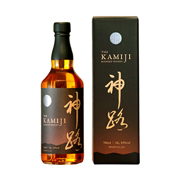 【ギフトラッピング無料】 ウイスキー 神路 KAMIJI 700ml 伊勢萬 伊勢志摩 クラフトウイスキー 43度 箱入り 1