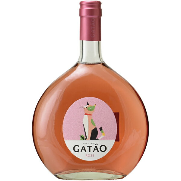 【20%OFF】【終売セール】ガタオ ロゼ フラゴンボトル 750ml ボルゲス ポルトガル 猫ラベル 微発泡 スパークリングワ…