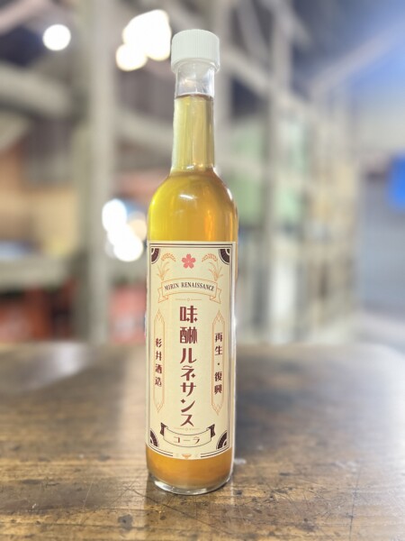杉井酒造 味醂ルネサンスコーラ　500ml みりん 本みりん 11.6% 飲む 味醂 静岡