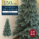 【おしゃれ・高級感】 クリスマスツリー リアル スリム 単品 おしゃれ 北欧 150cmヨーロピアンブルースプルースツリースリム もみの木 クリスマス木 Instagram 人気の商品画像