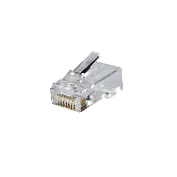 樂天商城 - 【ポイント10倍】JEFCOM ジェフコム カテゴリー5eモジュラープラグ（貫通タイプ）MJS-808TC 正規品 純正 電設工具 MJS808TC