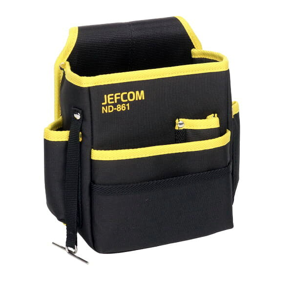 【ポイント10倍】JEFCOM ジェフコム 電工キャンバスハイポーチND-861 正規品 純正 ...