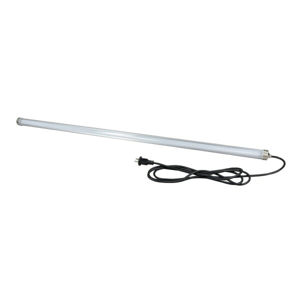 ※　商品詳細　※ メーカー ジェフコム（JEFCOM） 商品名 LEDパランドル（スリム・単独タイプ） 商品型番 PDL-50 特徴 ●クールな明るさの6000Kの白色LEDを採用、全光束5000lmで明るい●密閉構造で、防雨型（保護等級IP63）●付属金具で壁面などに固定・吊り下げ使用可能●パイプ色：透明●水を通さず空気だけを通す換気弁搭載 仕様 ■ 仕様 ・本体サイズ・質量：45mm×1500mm×45mm・1.2kg・光色：昼光色・周波数(Hz)：50/60・定格電圧(V)：AC100・定格消費電力(W)：50・定格入力電流(A)：0.5・LED数：280個・全光束(lm)：5000・平均演色評価数：Ra>80・照射角：120°・使用環境条件：-10℃~40℃　常湿85%以下・LED色温度(K)：6000・力率：0.85以上・電源ケーブル：PNCTF 0.75mm&sup2;×2、2極プラグ・ケーブル長：約3m・パイプ色：透明・パイプ材質：ポリカーボネート・金属キャップ部材質：ステンレス・定格寿命：40000時間・屋外用：IP63・付属金具：固定金具×2(割りピン付)・材質 用途 0 本体サイズ ・本体サイズ・質量：45mm×900mm×45mm・1kg 質量 ・本体サイズ・質量：45mm×900mm×45mm・1kg 材質 ・パイプ材質：ポリカーボネート梱包仕様 個装梱包：個装箱・シール個装梱包：個装梱包：個装箱・シール 個装サイズ：個装サイズ・質量：W1050×D100×H110mm・1.52kg 質量（梱包込）： 原産国 ・原産国：中国 注意事項