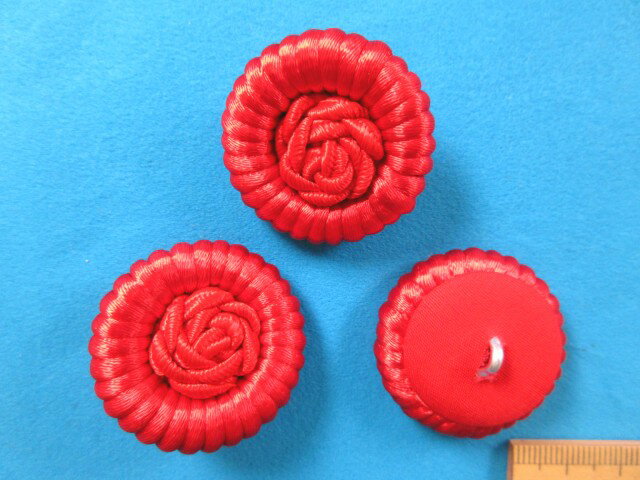 チャイナボタン赤