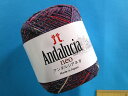 ハマナカ手編み糸アンダルシアネオ紫系×朱赤10玉セット
