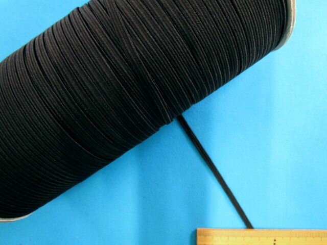平ゴム（4コ-ル・150m）黒