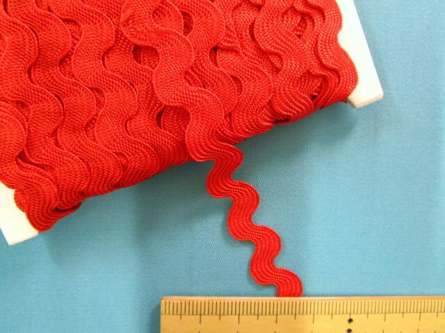 山道テープ（0.6cm幅　30m巻）朱色