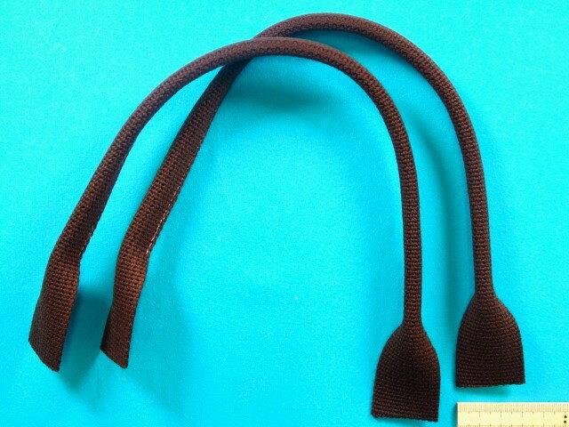 アクリルテープもち手コゲ茶