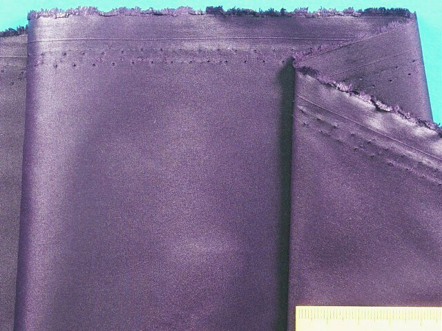 在庫処分撥水加工生地紫（150cm幅　1．5m）
