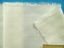 綿ソフトデニム生地オフ白（150cm幅　1．5m）