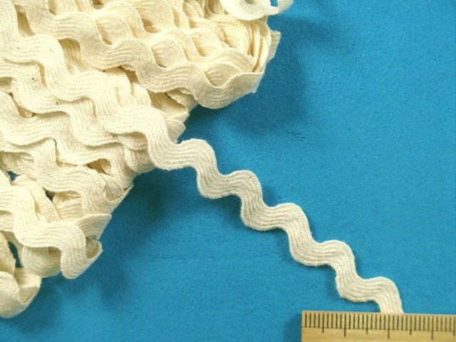 山道テープ生成り（0．6cm幅　10m巻）