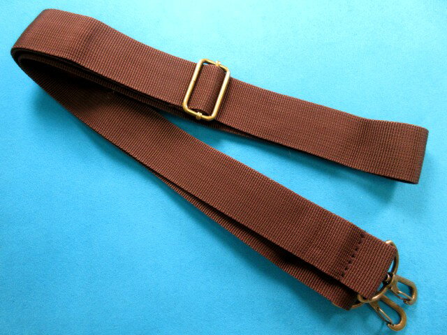 在庫処分テープもち手（ショルダー）茶