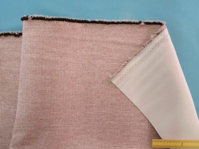 インテリア遮光生地紫ピンク系（150cm幅　2．5m）