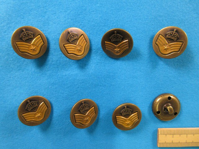 メタルボタン（20mm）渋金