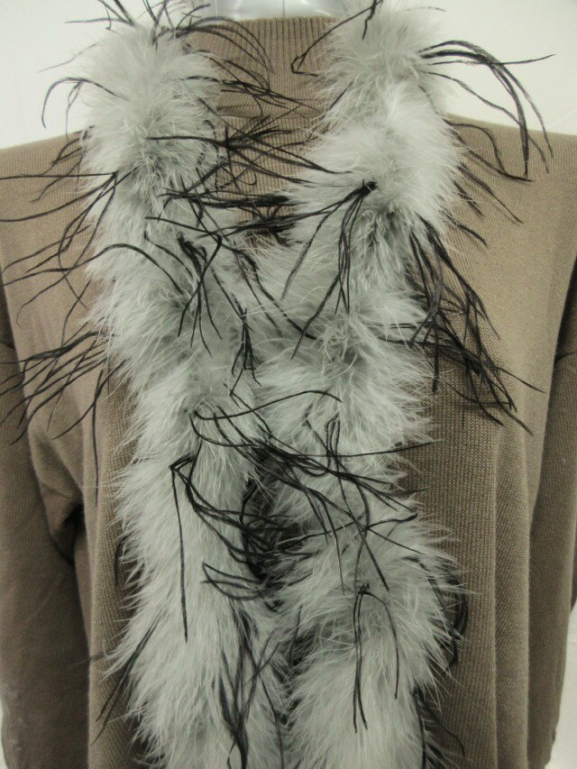 マラボ—グレー×黒