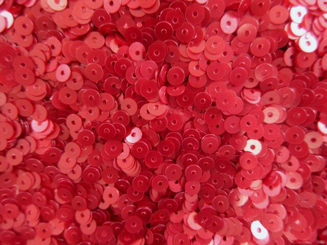 スパンコール　4mm（100g・25000枚）メタル濃ローズ系