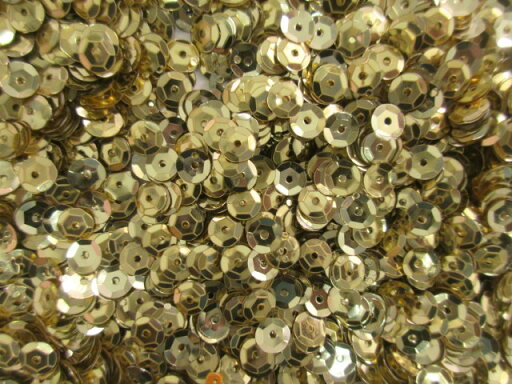 スパンコール 亀甲6mm(100g・7000枚)薄金 スパンコール 亀甲6mm(100g・7000枚)薄金