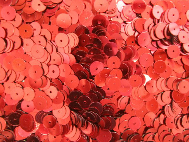 スパンコール　8mm（100g）メタル赤