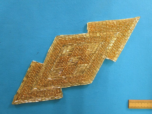 ビーズモチーフ金（1枚入）