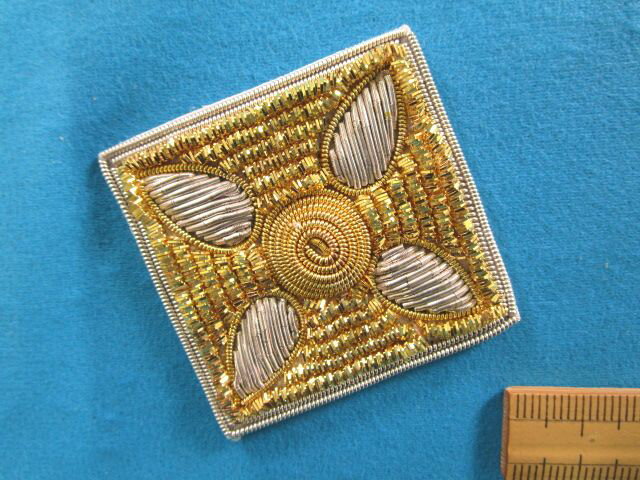 メタルコードモチーフ金×銀（1枚入）