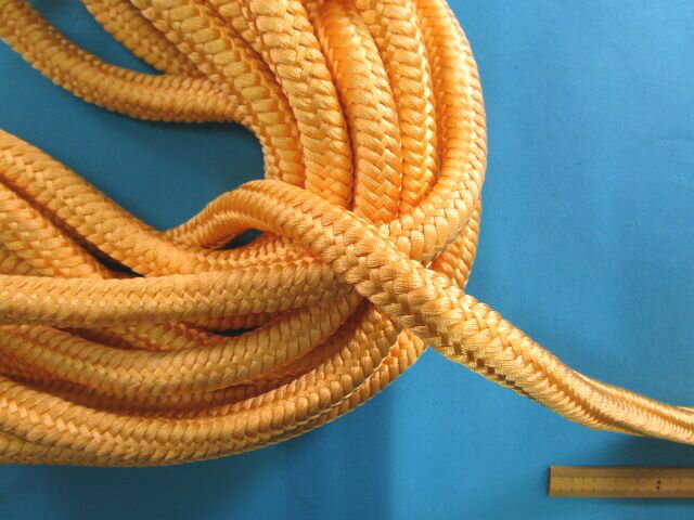 和調飾りコード(直径15mm 5m巻)薄オレンジ系