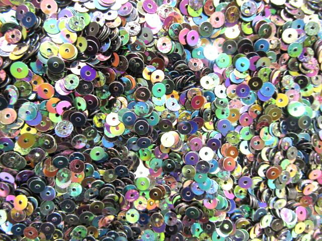 スパンコール　4mm（100g・25000枚）玉虫