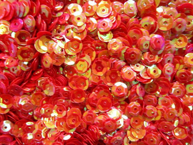 スパンコール　亀甲6mm（100g・7000枚）パールローズ