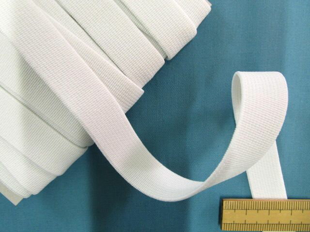 幅広ソフトゴム（白・1.5c）5m巻