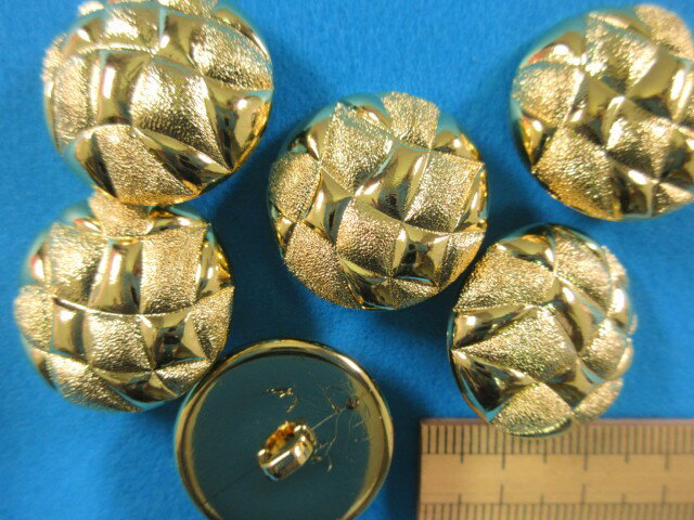 プラメタルボタン（25mm）金