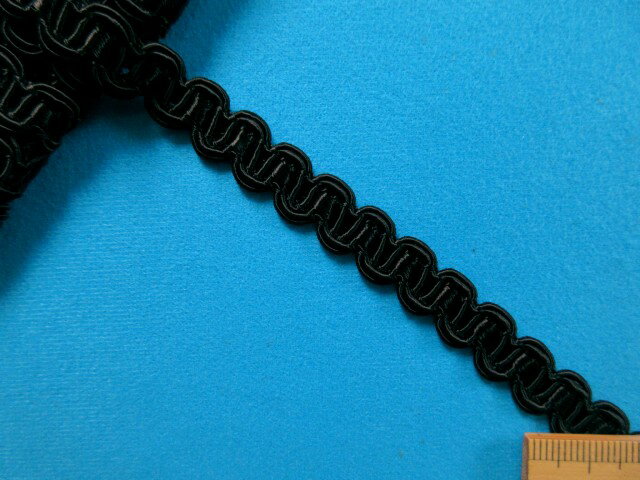 レーヨンブレード（1cm幅　5m巻）黒