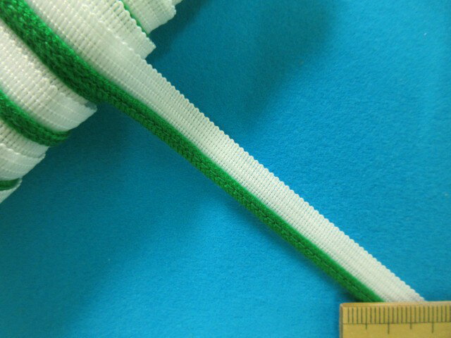 アクリルパイピング(細)（1cm幅 10m巻）グリン