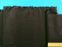 綿スレーキ生地黒（135cm幅　1．5m）