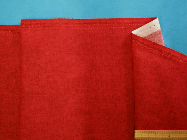 綿プリント生地（STOF fabrics）赤系（110cm幅 2m）
